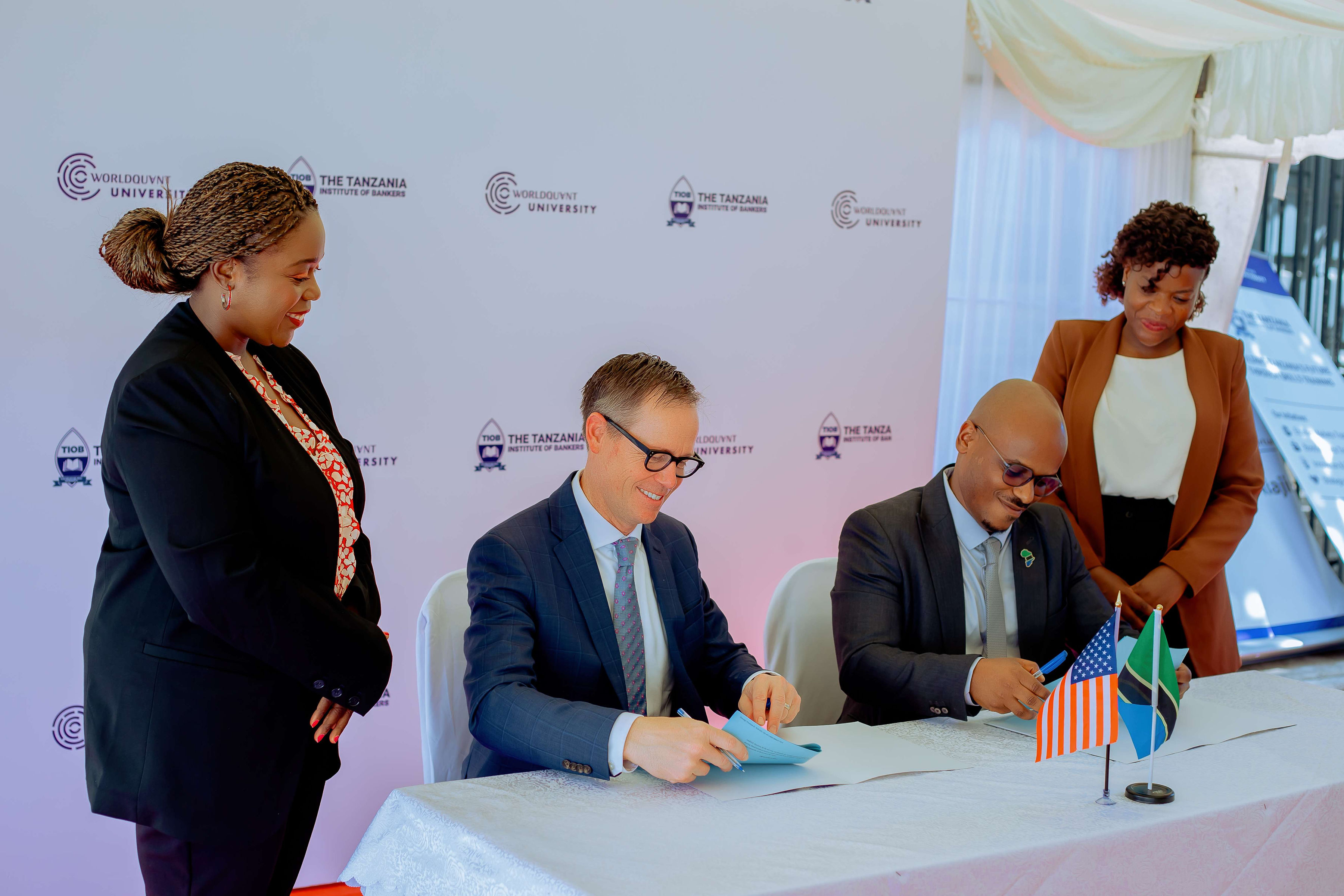 TIOB WQU Partnership Signing 