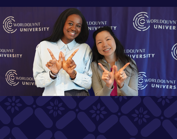 Charlotte Gueye and Tiffany Tay