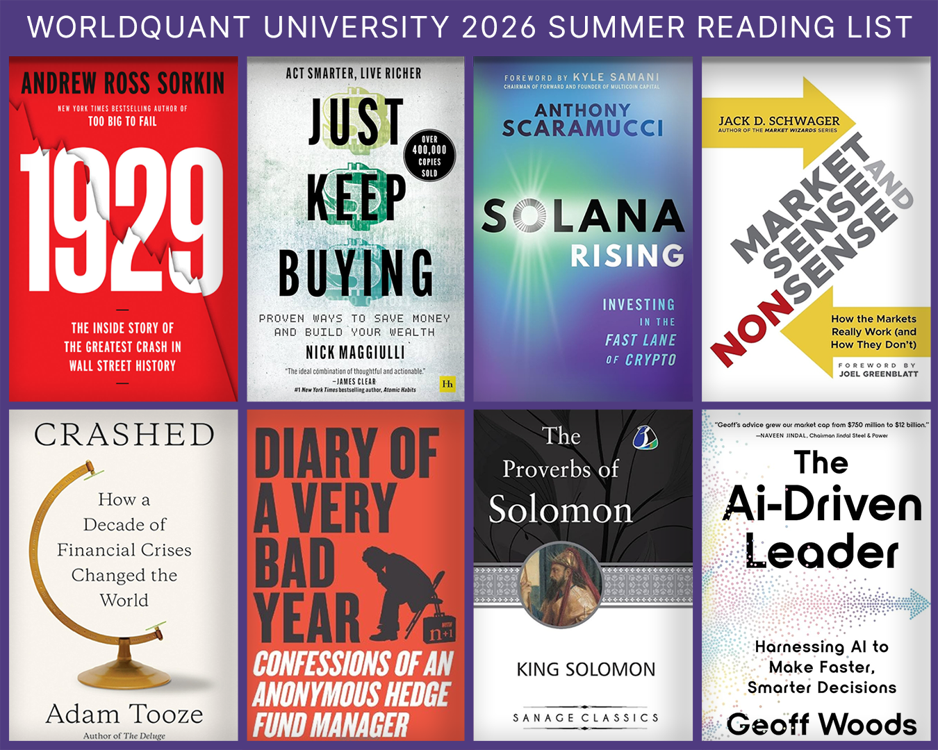 2026 Summer Reading List