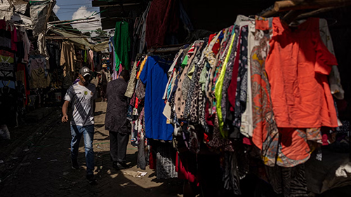 Kenya street market
